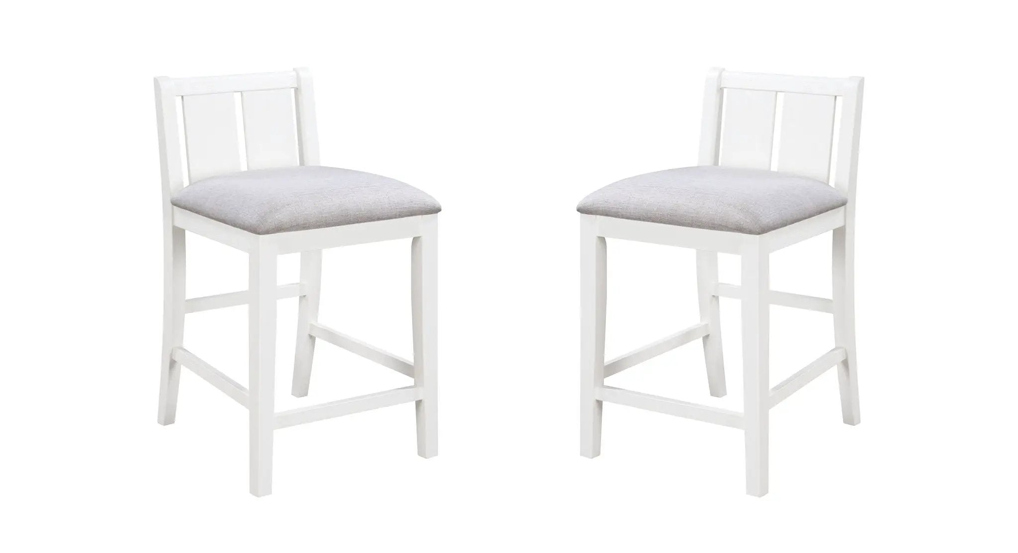 Graham - 20" Upholstered Seat Counter Height Chair (Set of 2) by HouseOfZazla