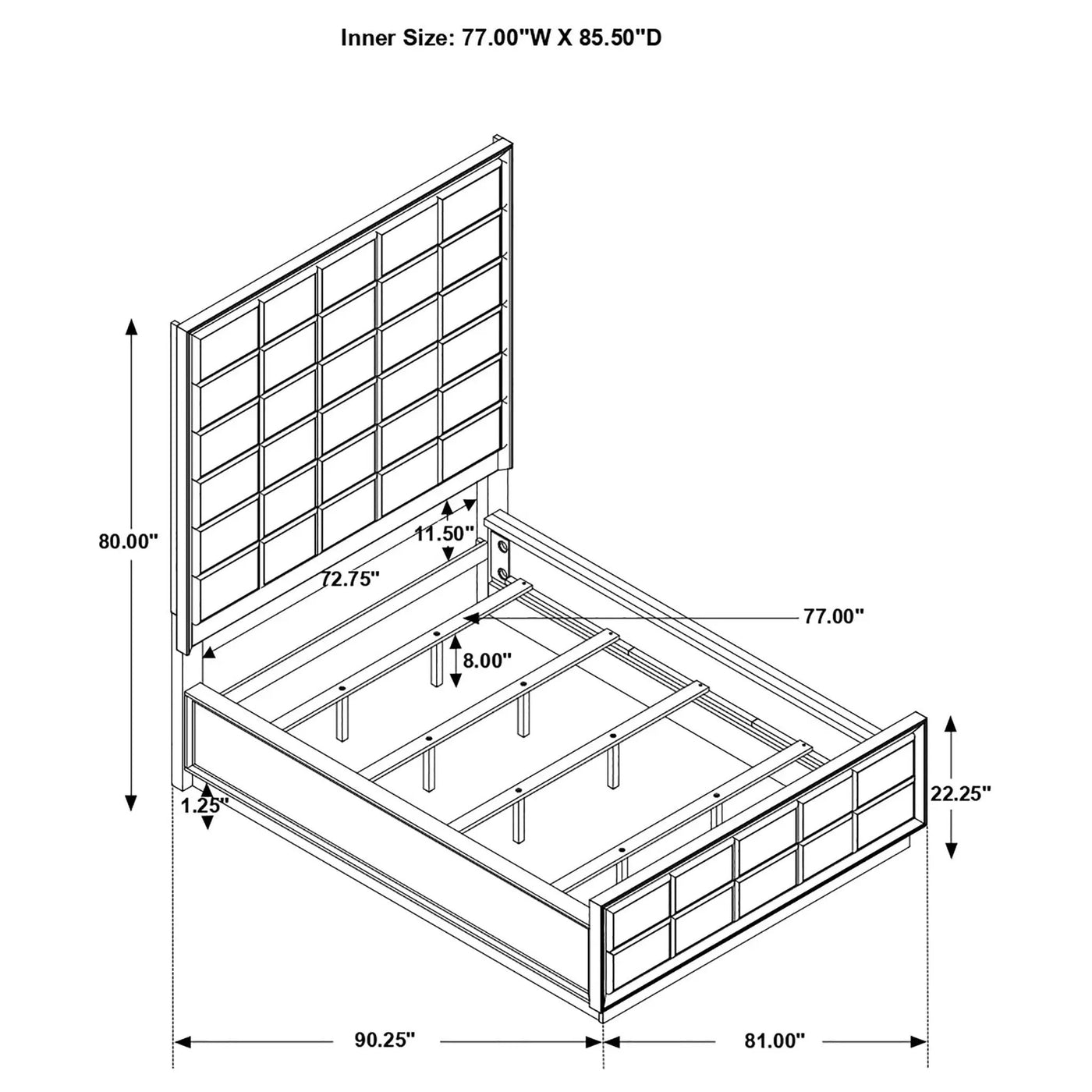 Drea - Panel Bed by HouseOfZazla