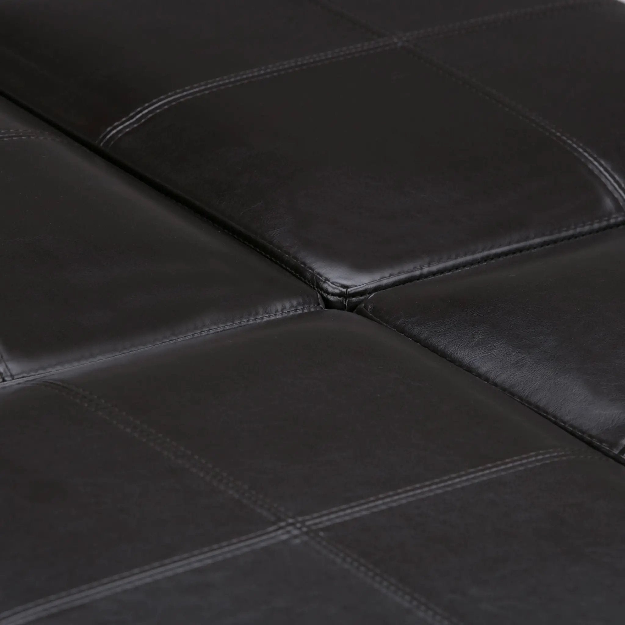 Avalon - Square Coffee Table Storage Ottoman - Tanners Brown by Unique Piece Furniture
