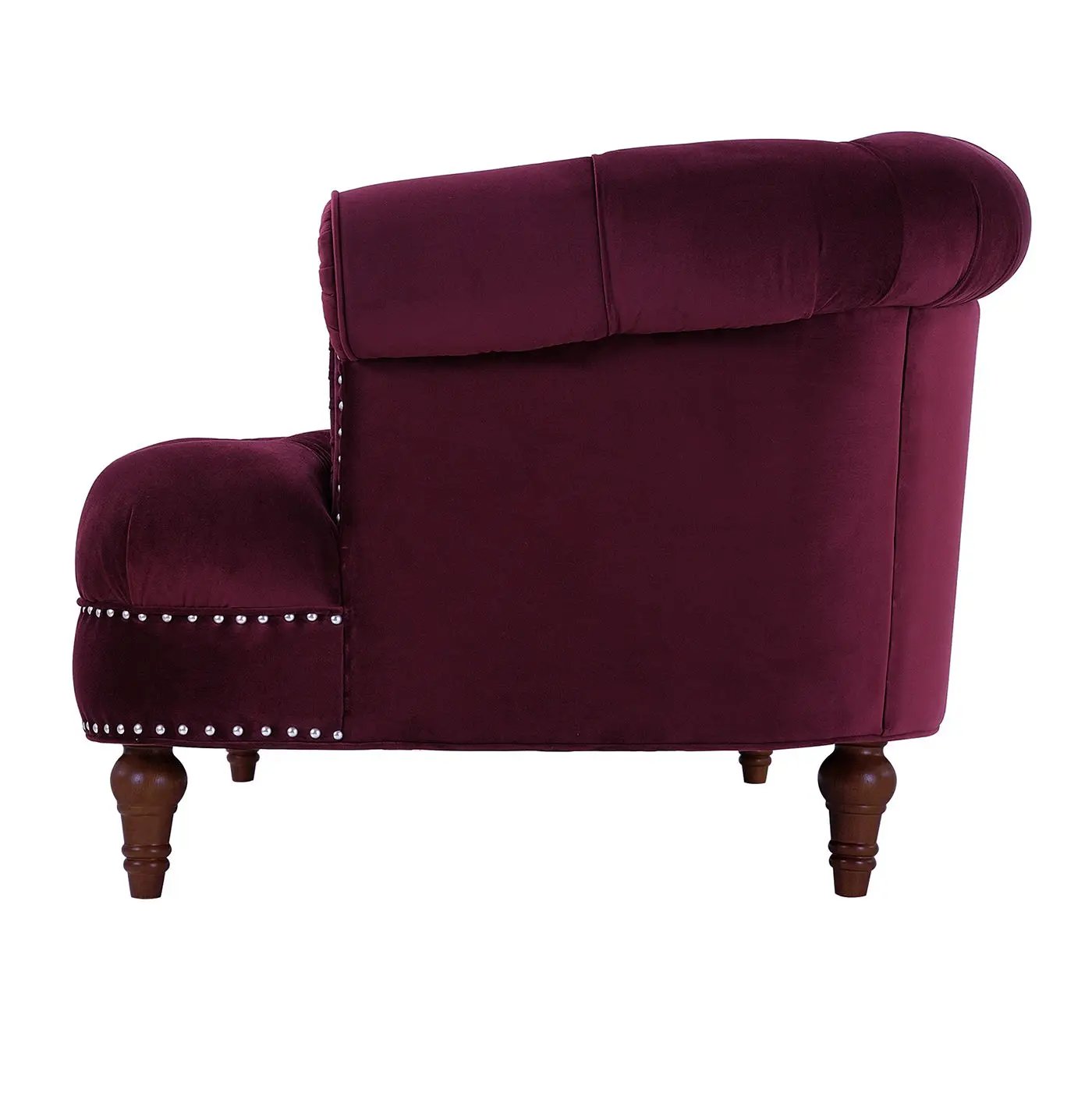 La Rosa - Victorian Chesterfield Loveseat by HouseOfZazla