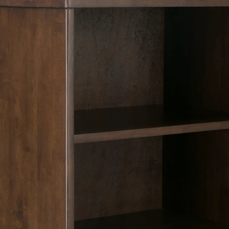 Harper - Bookcase With Storage - Walnut Brown by Unique Piece Furniture