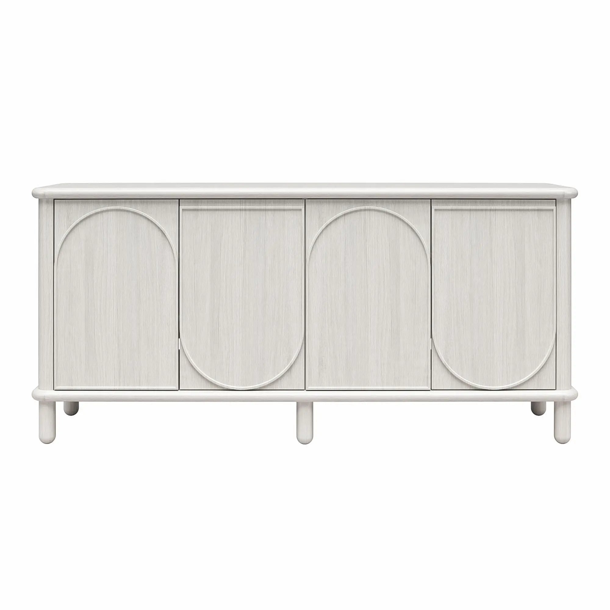 Selena - Credenza - Rustic White by Unique Piece Furniture