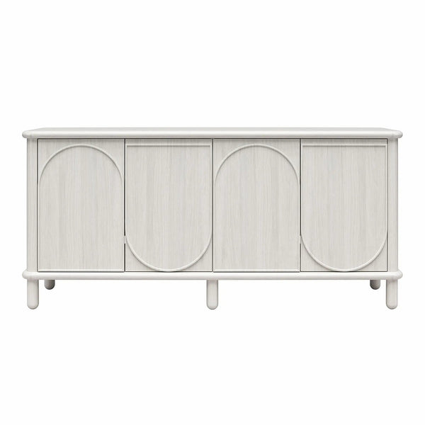 Selena - Credenza - Rustic White