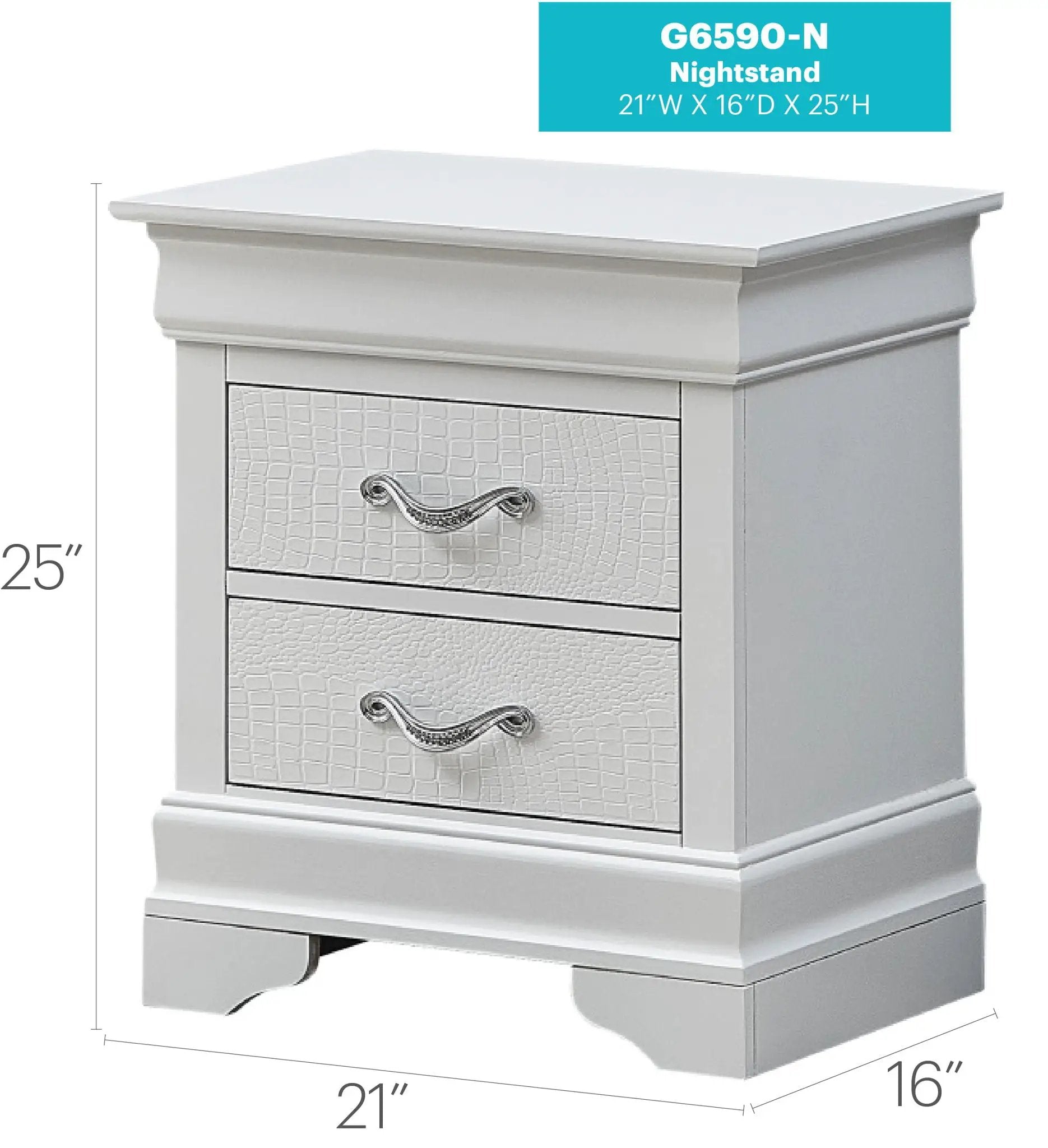Decorative Accents Nightstand by HouseOfZazla