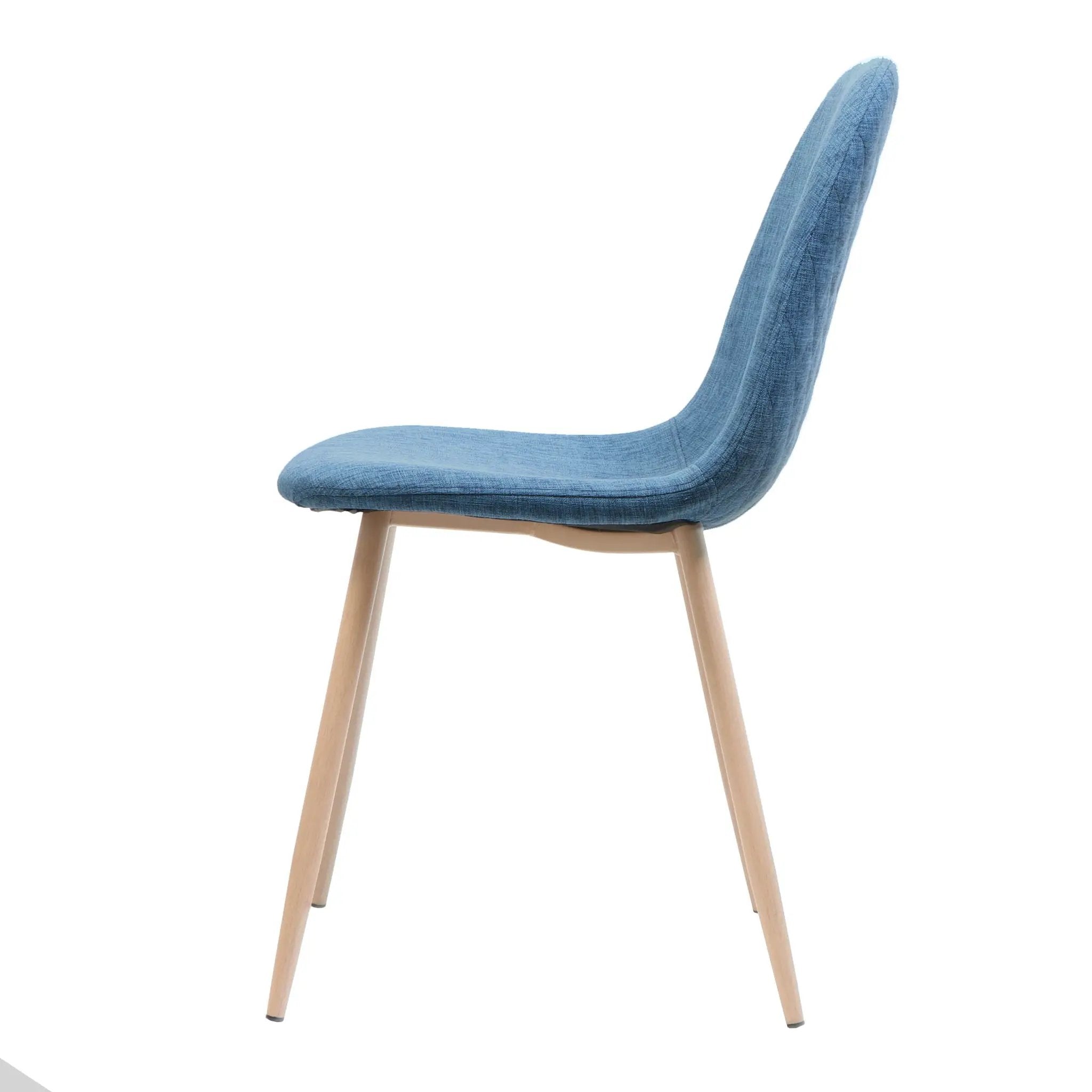 Elegant Dining Chair Set With Fabric by HouseOfZazla