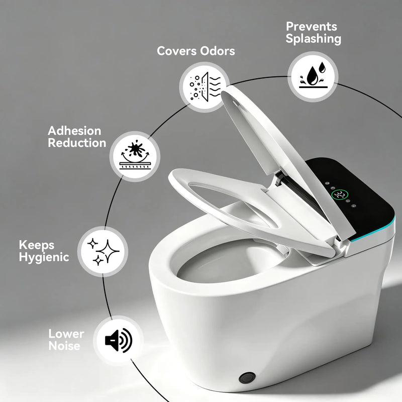 Smart Toilets with Heated Bidet Seat by HouseOfZazla