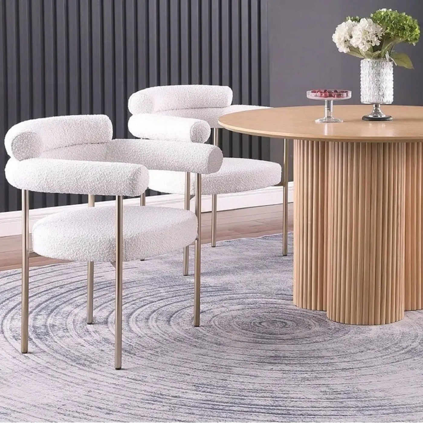 Dining Chairs With Armrests (Set of 2) by Unique Piece Furniture