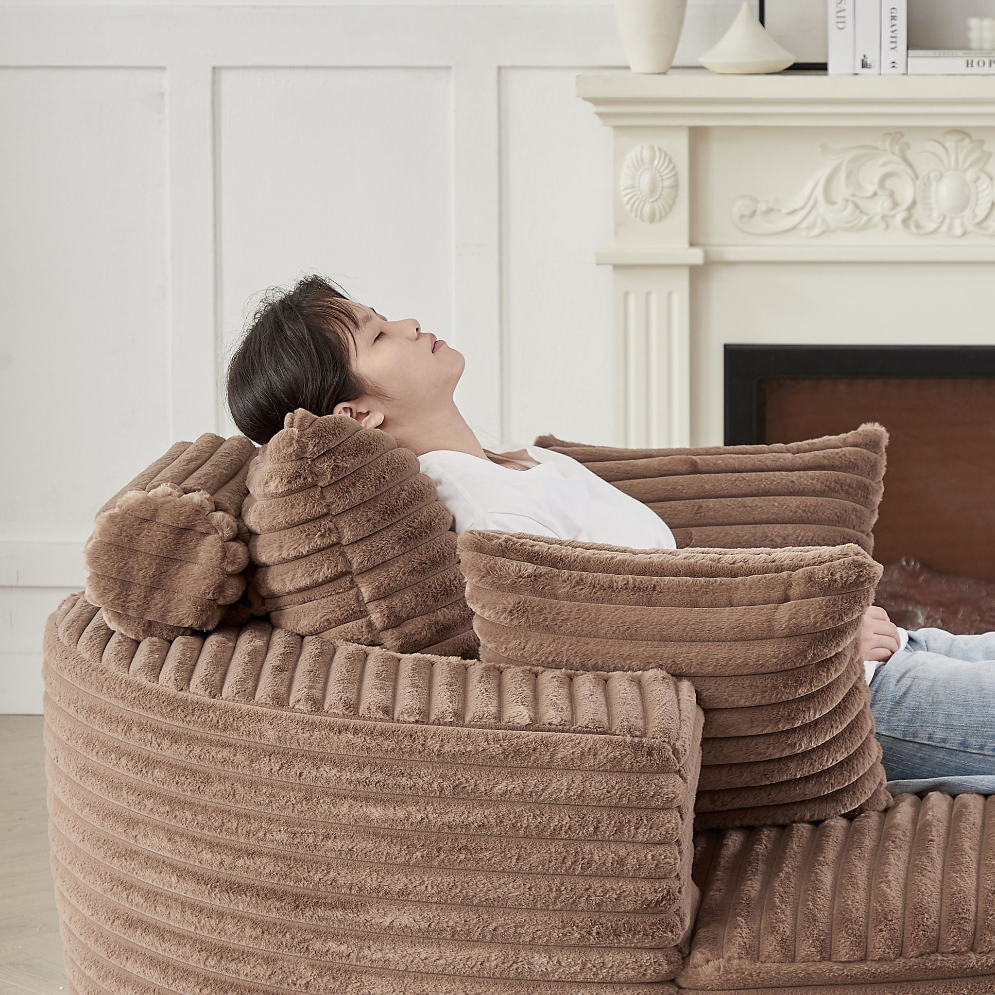 Single Sofa, Sleeper Chair For Living Room by HouseOfZazla