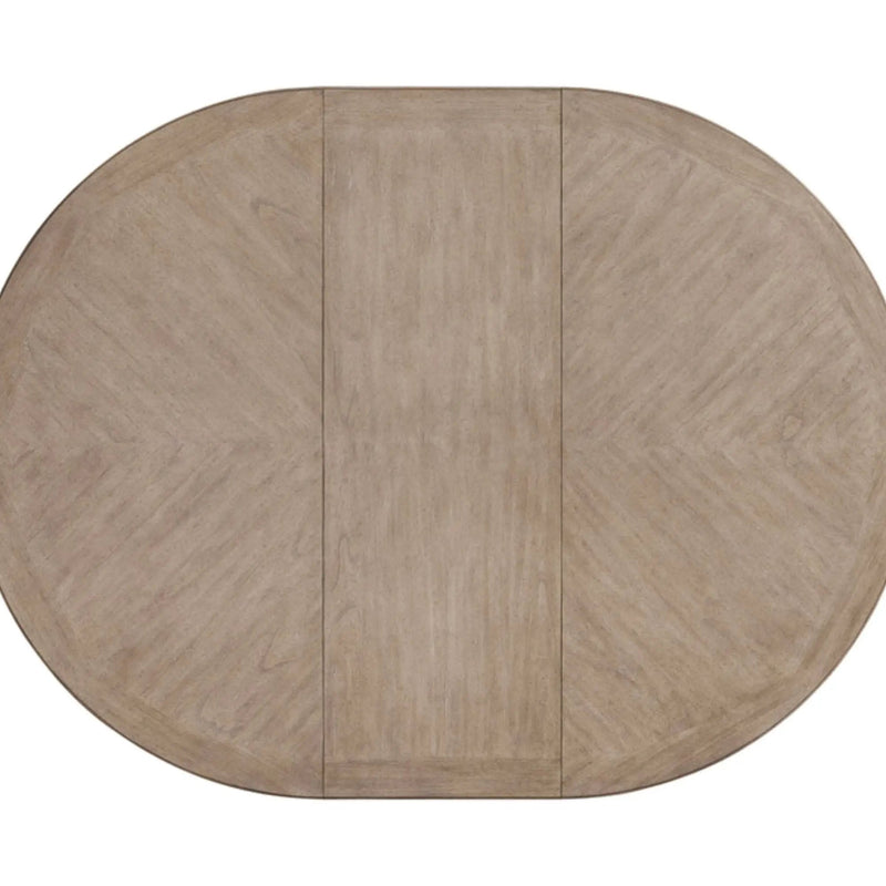Round Dining Extendable Dining Table - Sand