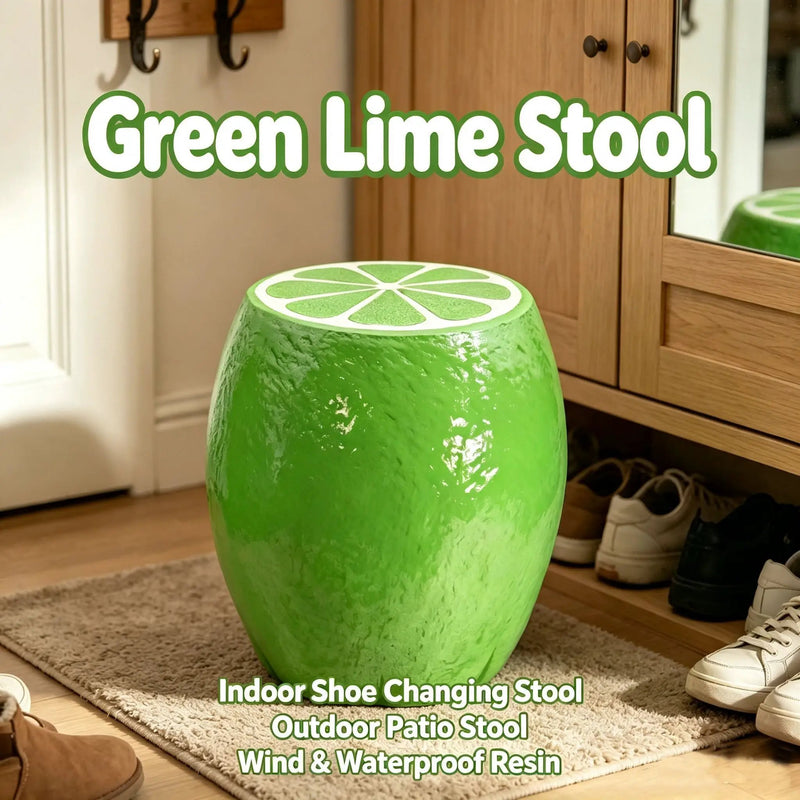 Novelty Lime Stool & Accent Table by HouseOfZazla