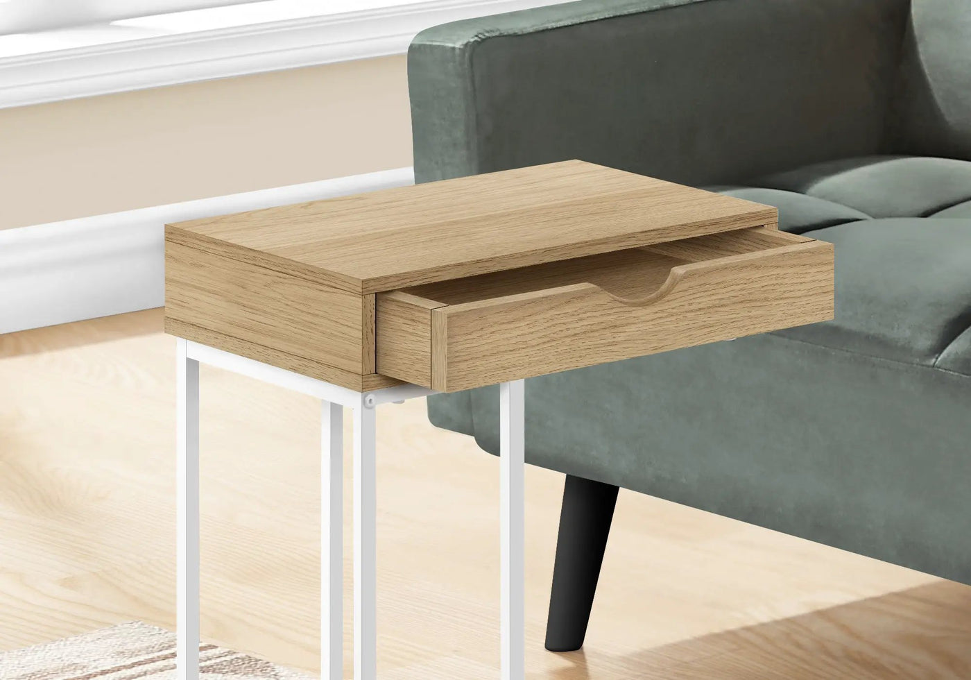 Accent Table, C - Shaped Contemporary & Modern Design by Unique Piece Furniture