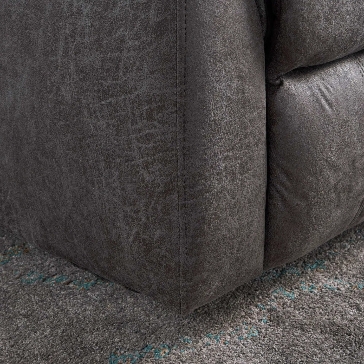 Contemporary Glider Recliner With Swivel Function by HouseOfZazla