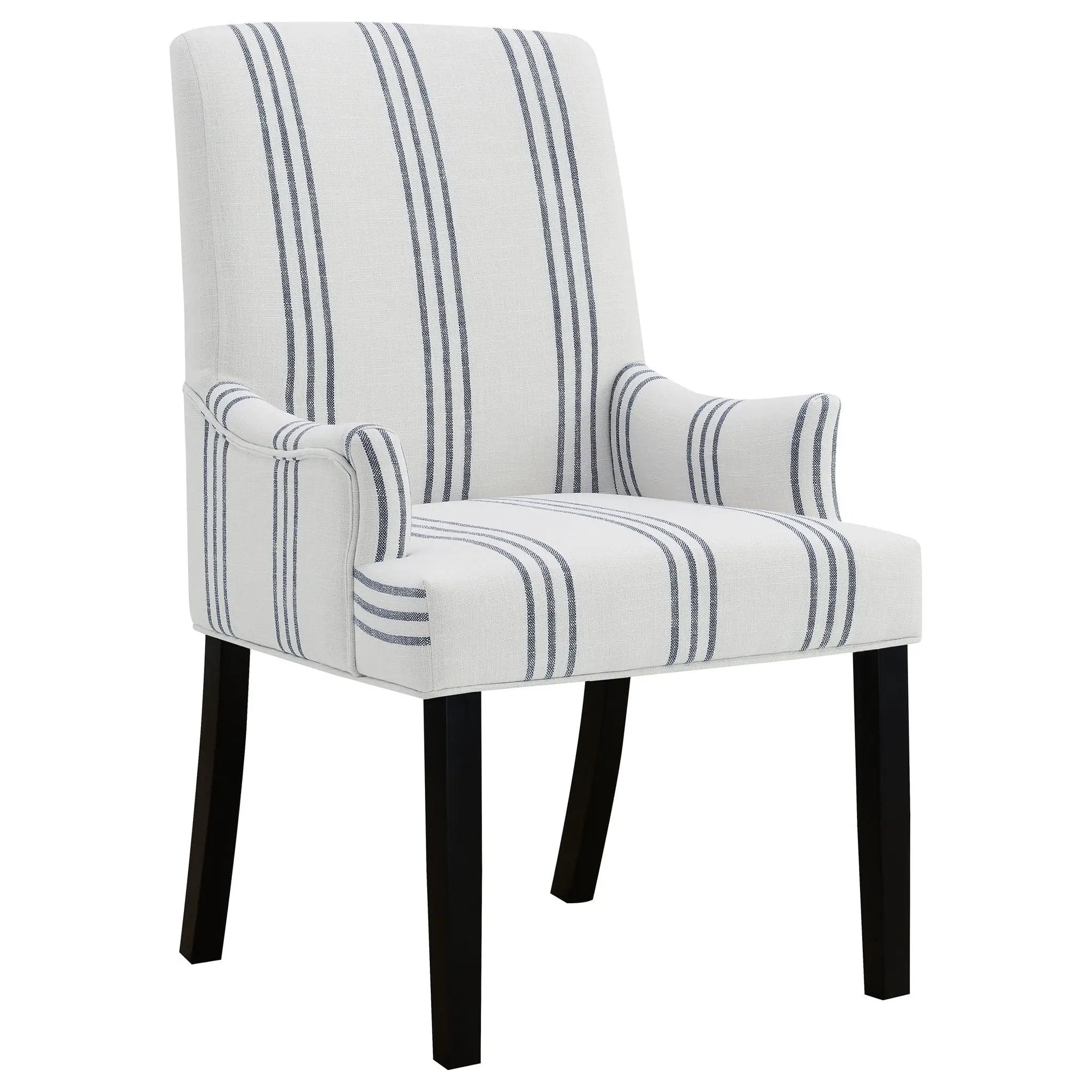 Draper - Upholstered Arm Chair - Beige by HouseOfZazla