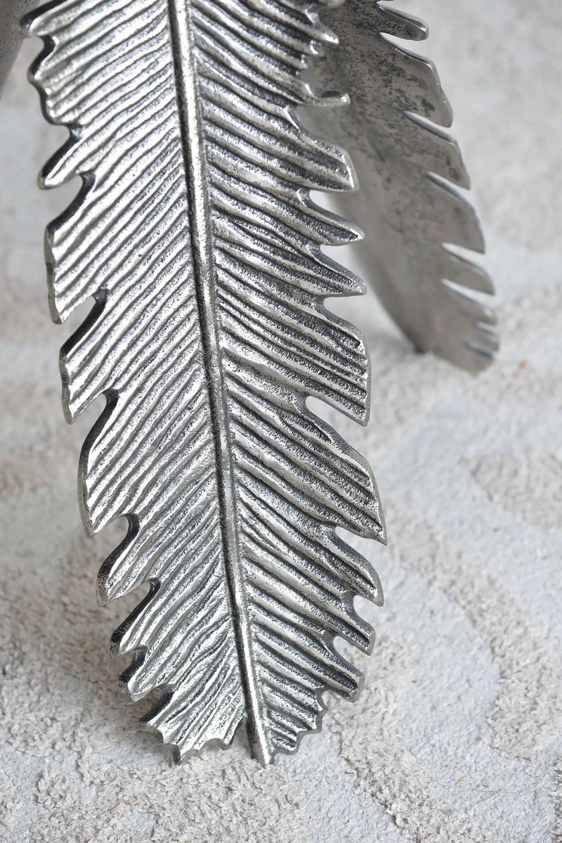 Leaf Side Table - Silver by HouseOfZazla