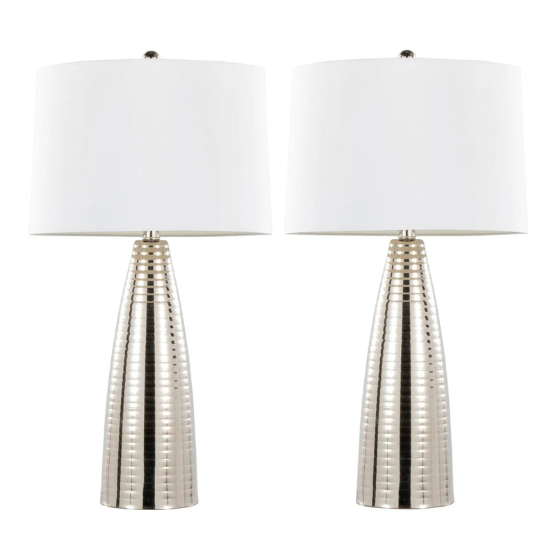 Maya - Contemporary Table Lamp (Set of 2) by HouseOfZazla