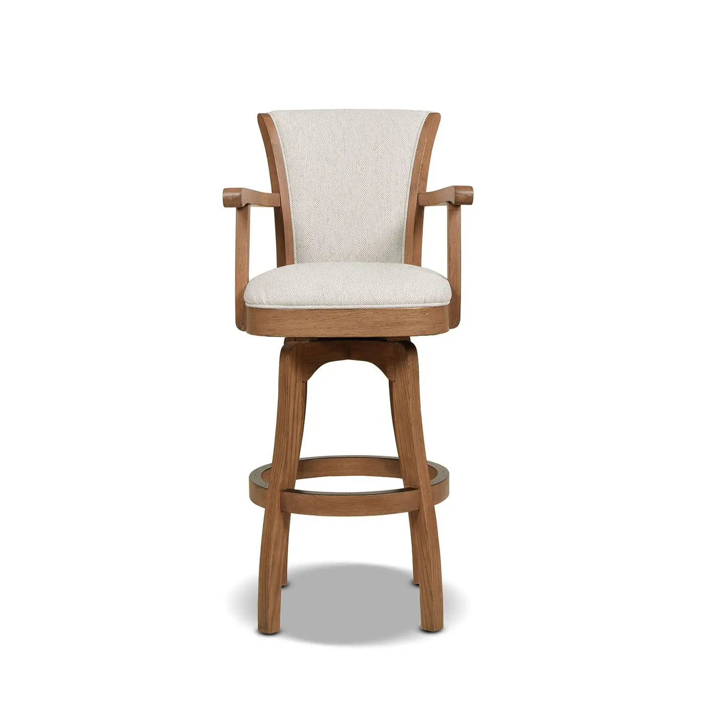 Williams - Swivel Bar Stool With Armrests by HouseOfZazla