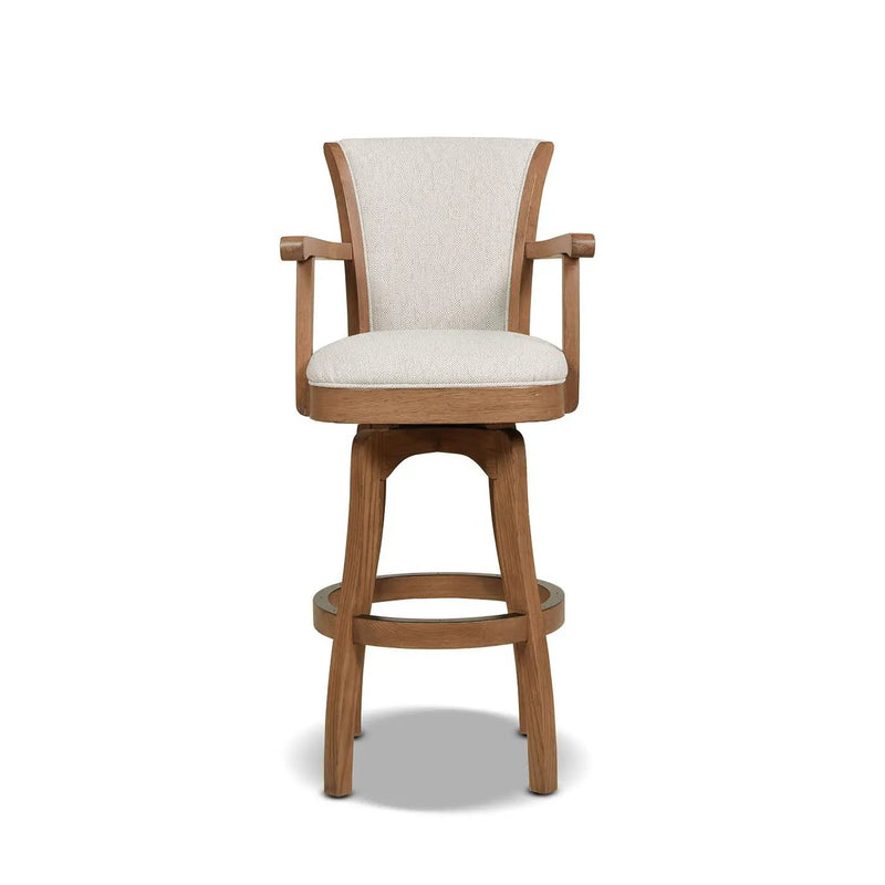 Williams - Swivel Bar Stool With Armrests by HouseOfZazla
