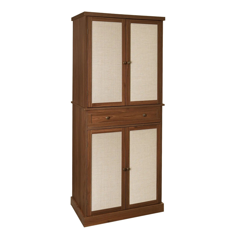 4 Door Storage Cabinet With 1 Drawer, With 4 Adjustable Inner Shelves by Unique Piece Furniture