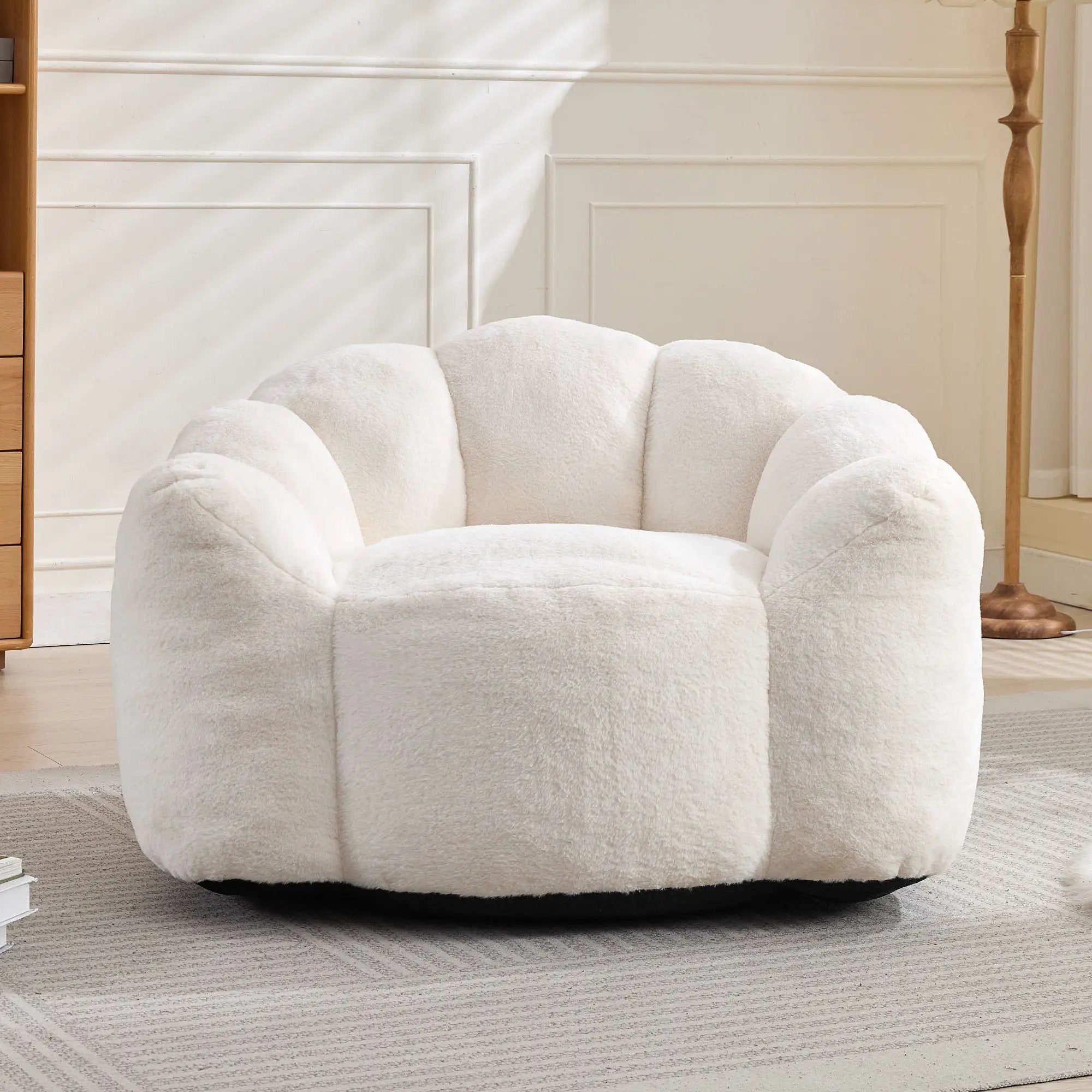 Lotus Style Compression Sofa With Pull Ring by Unique Piece Furniture