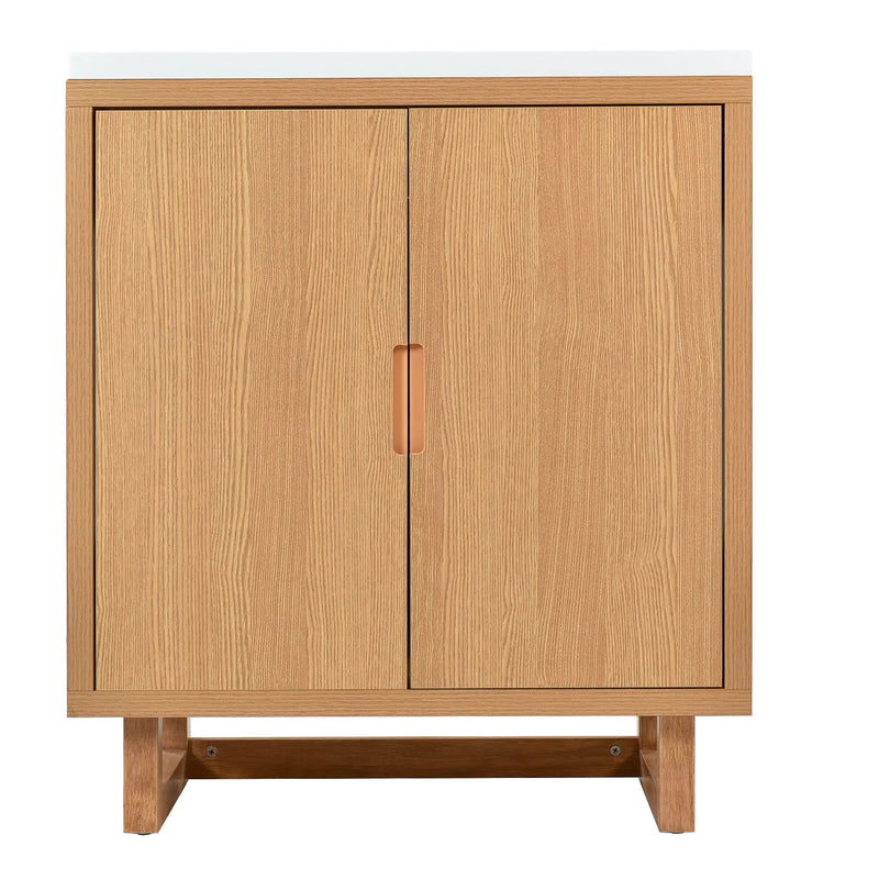 Bathroom Vanity Set With Sink, Combo Cabinet, Bathroom Storage Cabinet, Solid Wood Frame by Unique Piece Furniture