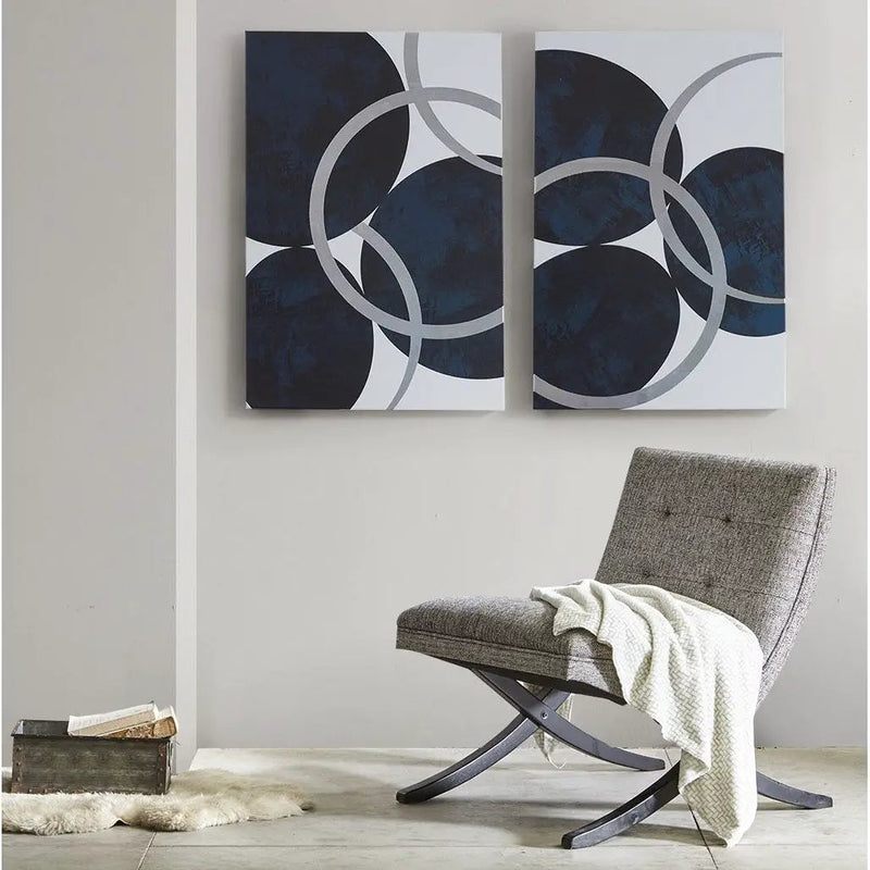 The Orbis Argentum Diptych — From the Celestiale Contempo™ Collection by HouseOfZazla