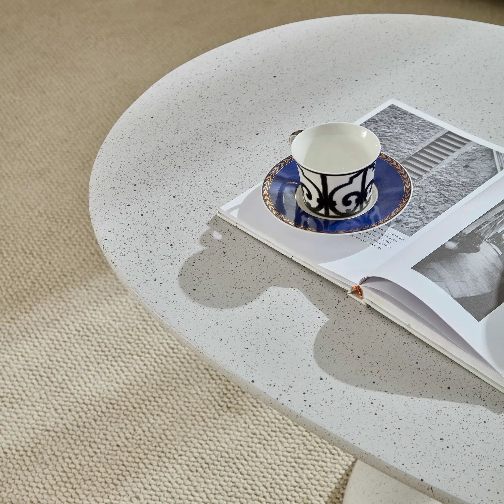 Lucky Stone Shaped Table by HouseOfZazla