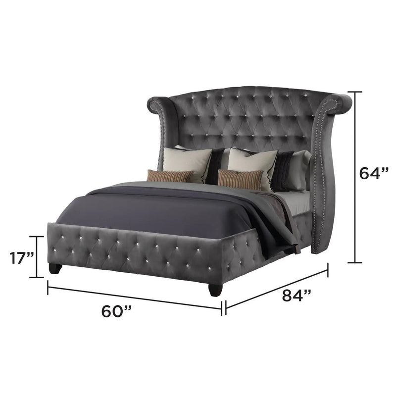 Sophia - Upholstered Bed by HouseOfZazla