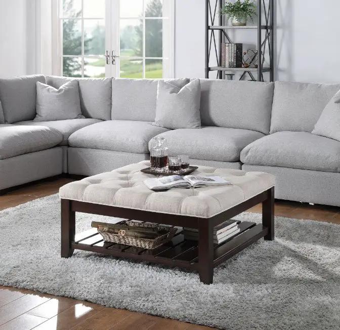 Aizen - Cocktail Ottoman by Unique Piece Furniture