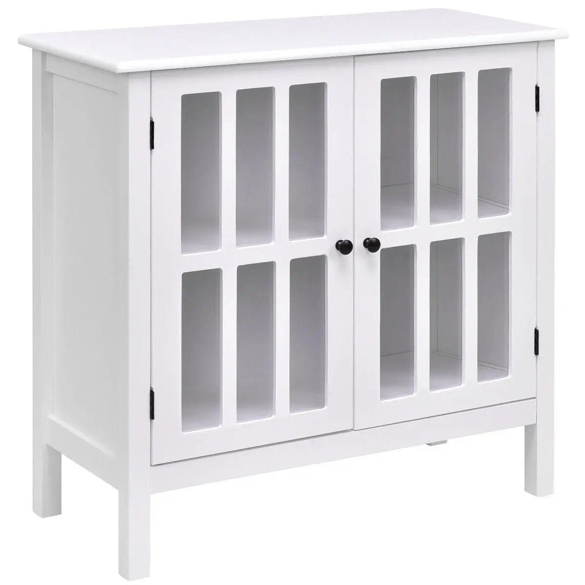 Glass Door Sideboard Console Storage Buffet Cabinet, photo 10 of 32