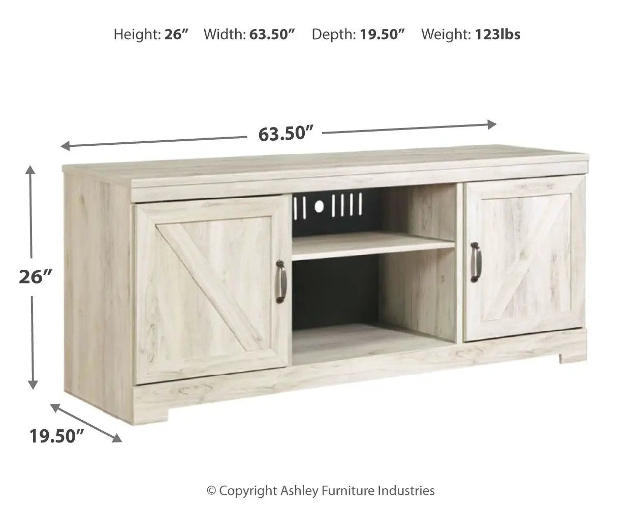 Bellaby - TV Stand W/Fireplace Option by Unique Piece Furniture