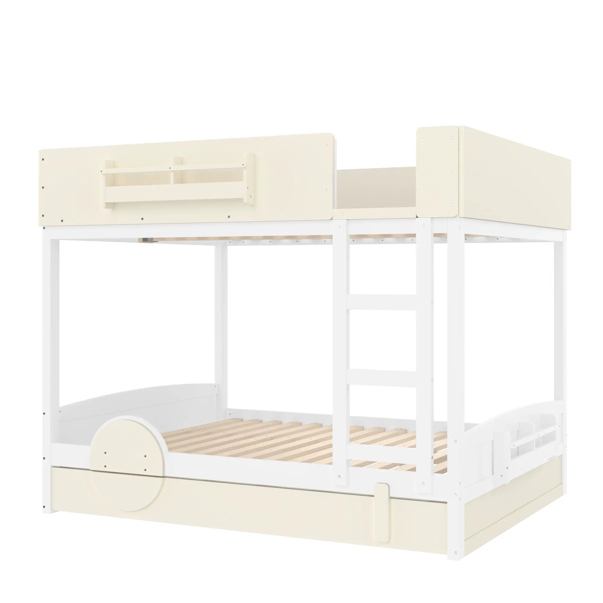 Queen Bunk Bed with Trundle by HouseOfZazla