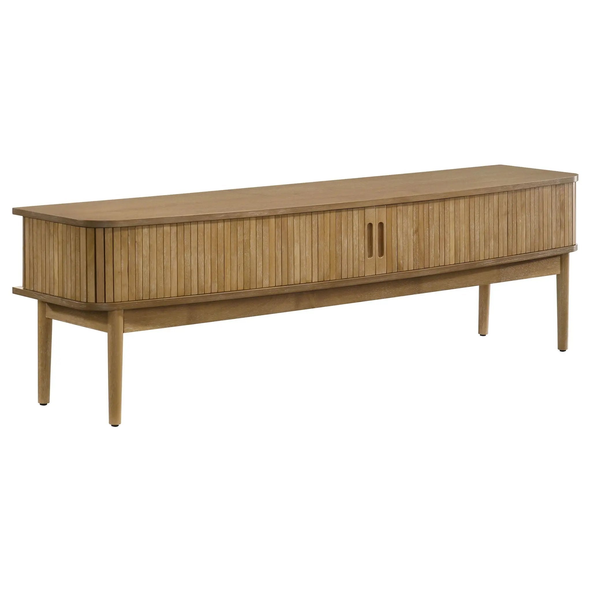 Croyden 71-inch TV Stand Media Console Weathered Natural by Unique Piece Furniture