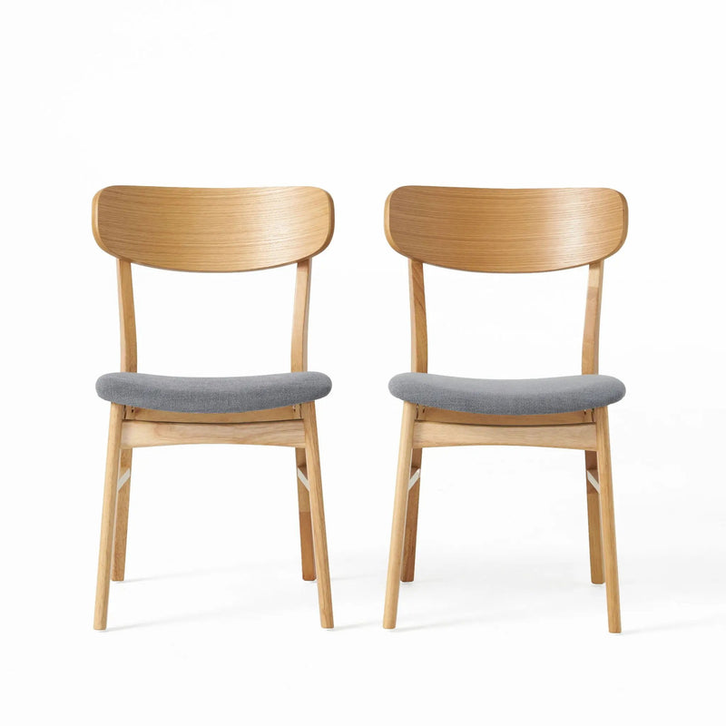 Dining Chairs With Cushioned Seat (Set of 2) by HouseOfZazla