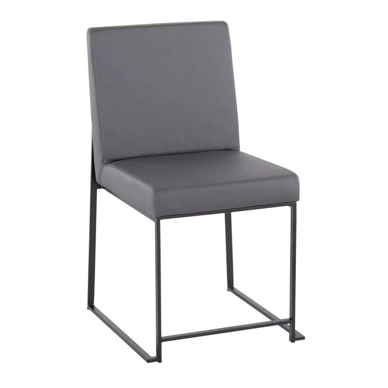 Fuji - Contemporary Modern Elegance With High Back Dining Chair (Set of 2) by HouseOfZazla