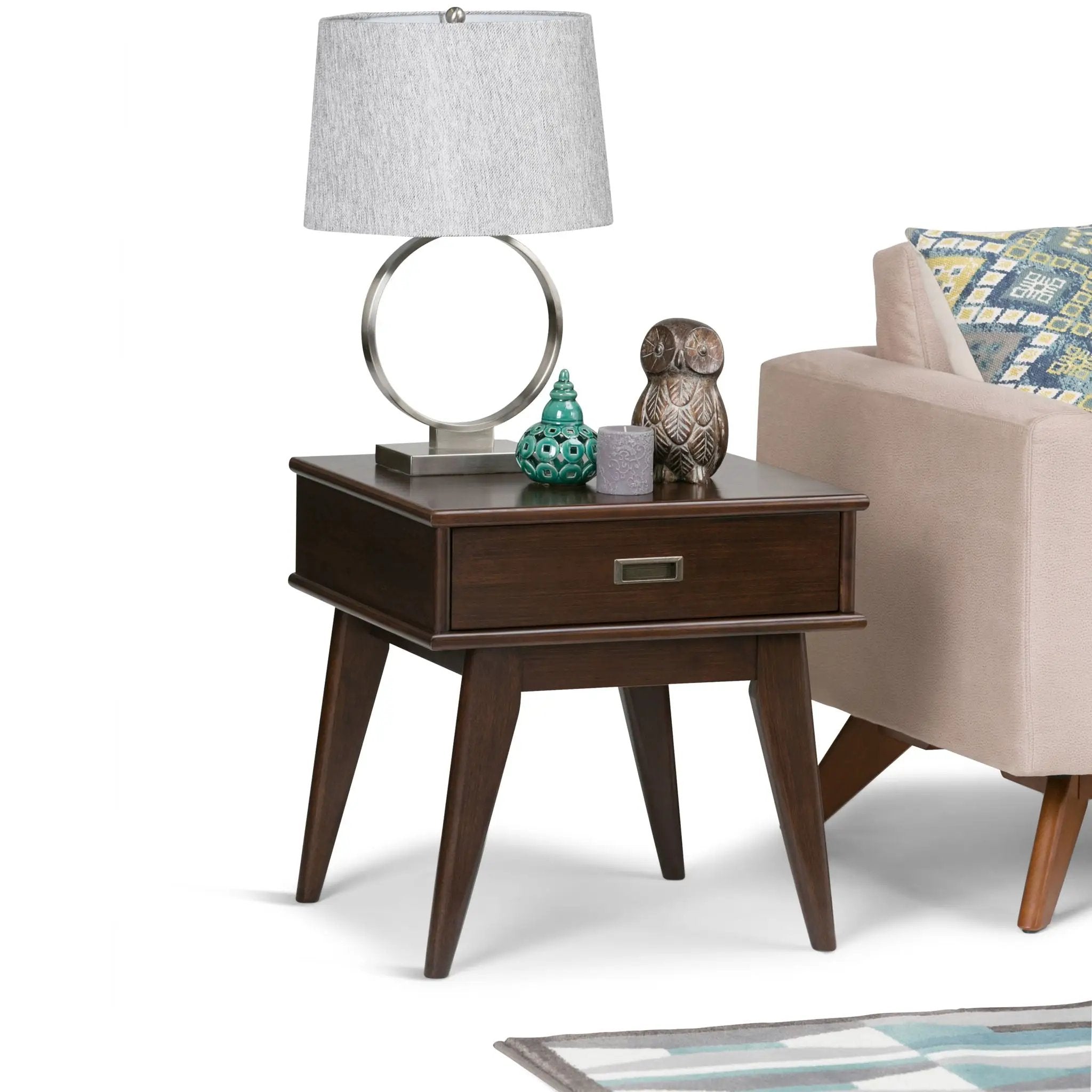 Draper - Handcrafted Mid Century End Table by HouseOfZazla