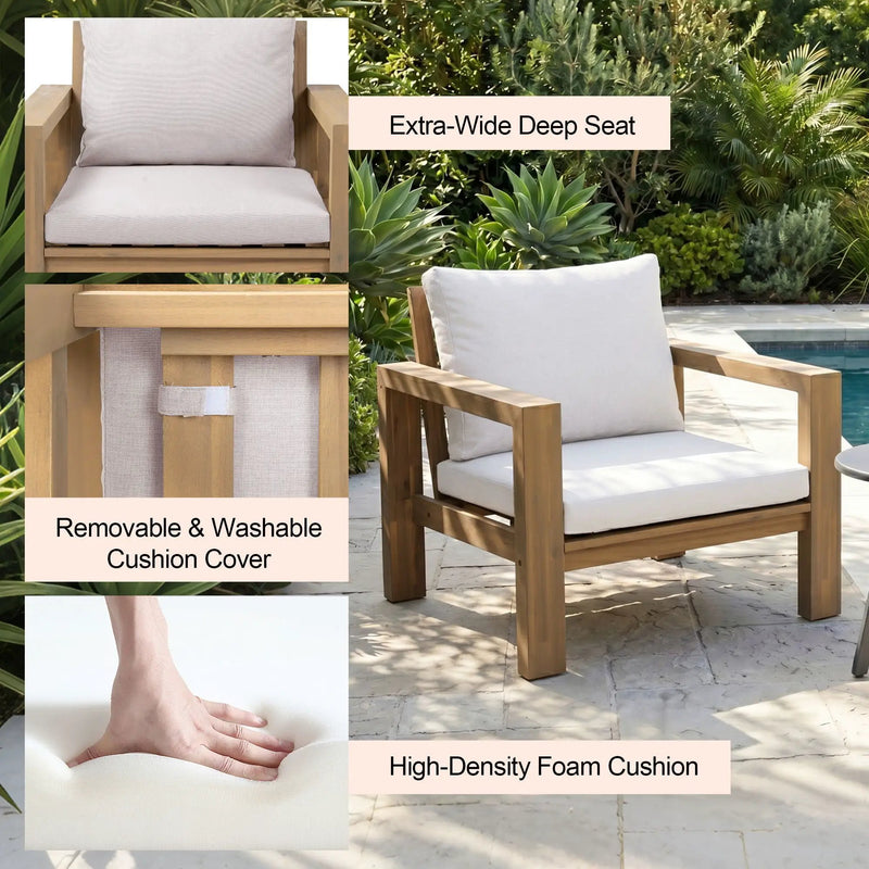4 Piece Patio Sofa Set by HouseOfZazla