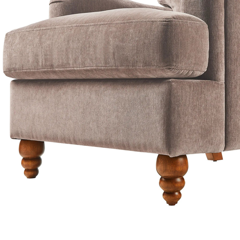 Candor - Arm Chair With English Roll Arms by HouseOfZazla