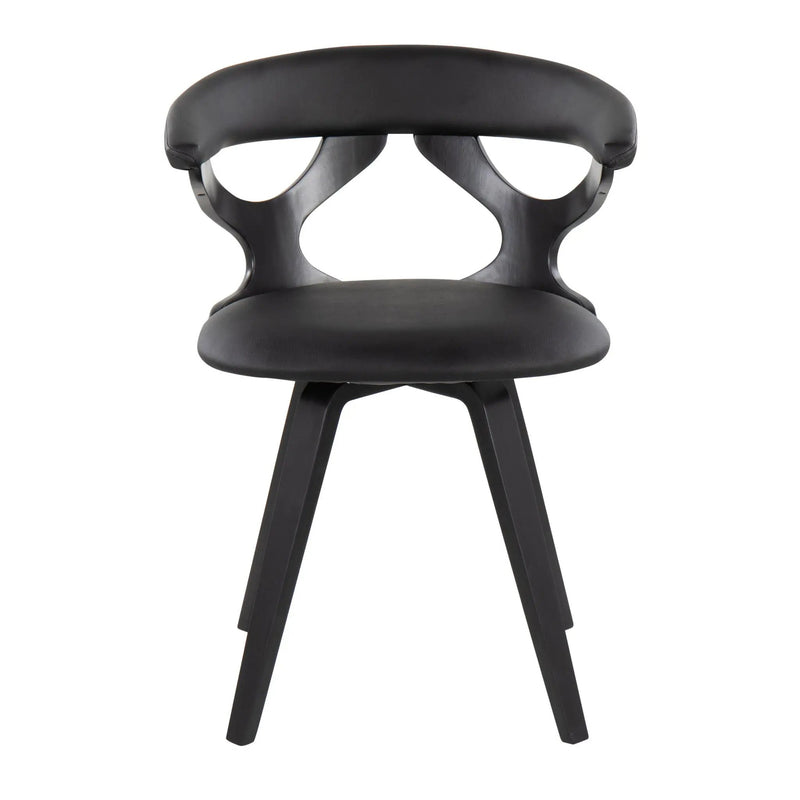 Gardenia - Mid-Century Modern Dining Chair With Swivel by HouseOfZazla
