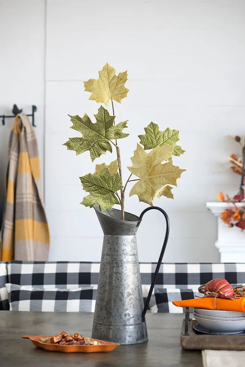 Paper Maple Leaf Spray, Botanicals Decor For Harvest Festival Fall Festival & Thanksgiving Table Decorations by HouseOfZazla