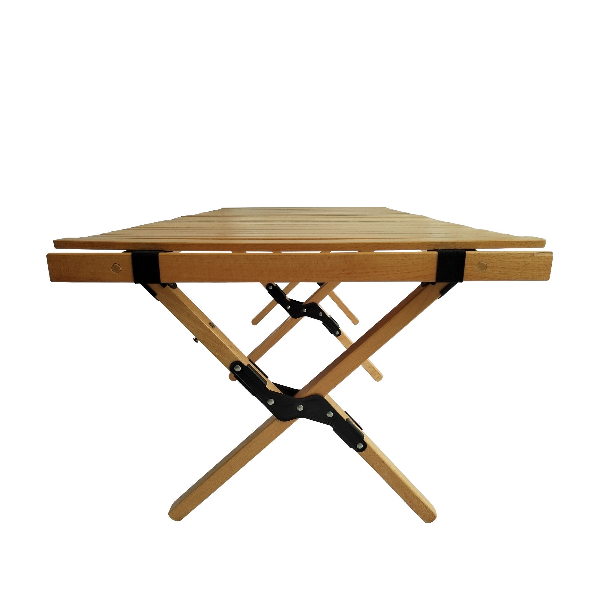 Multi-Function Wooden Foldable Portable Patio Dining Table, Indoor And Outdoor Universal - Natural by Unique Piece Furniture