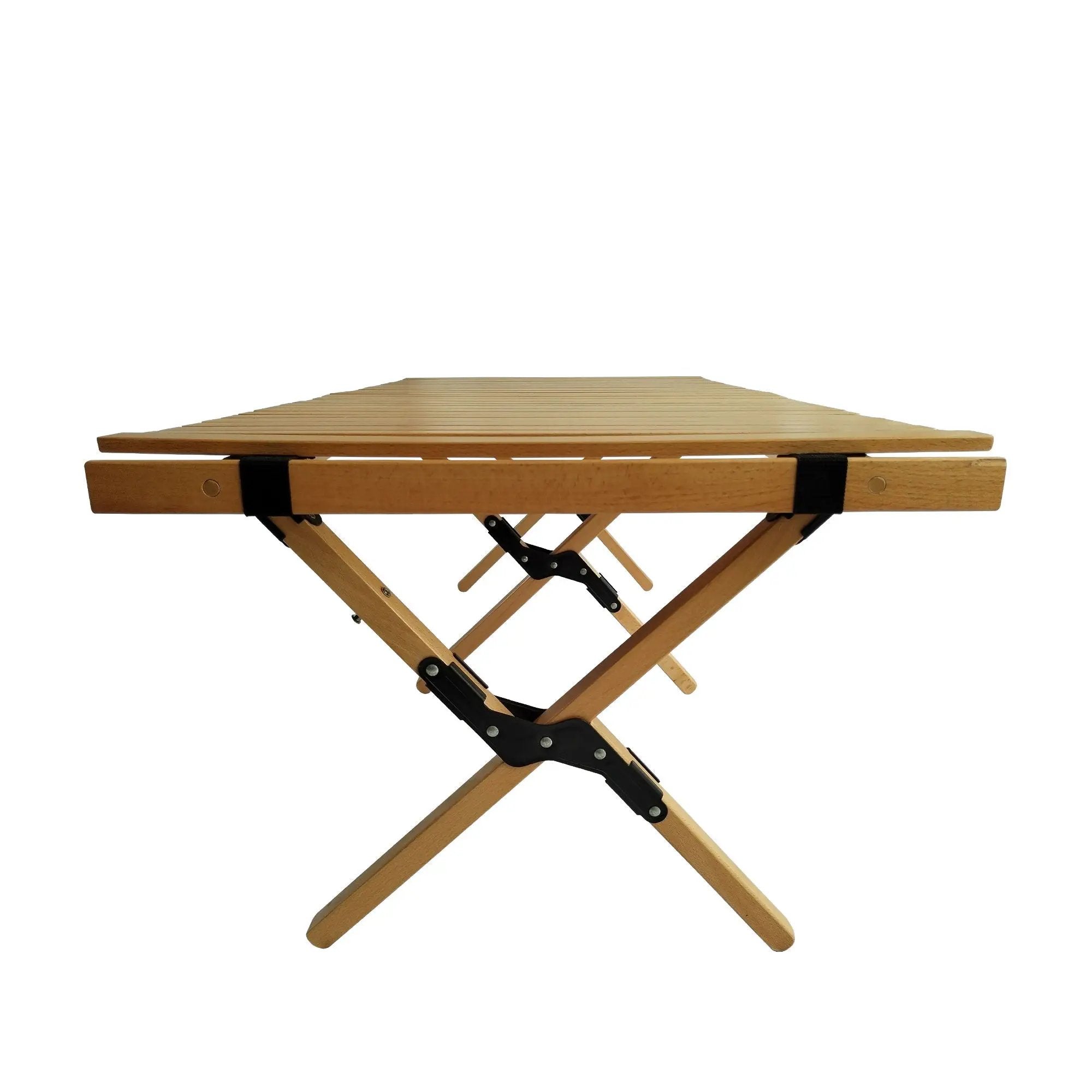 Multi-Function Wooden Foldable Portable Patio Dining Table, Indoor And Outdoor Universal - Natural by HouseOfZazla
