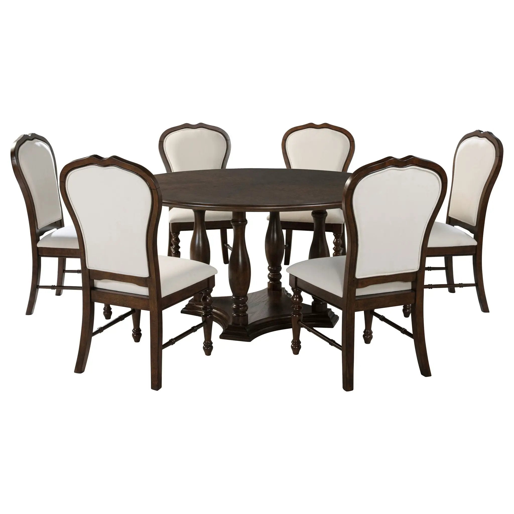 Claire - Round Dining Table Set by HouseOfZazla