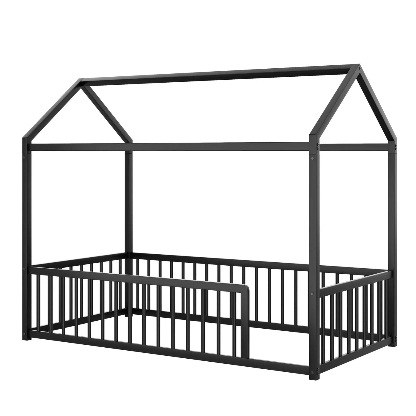 Montessori Floor Bed Frame With House Shape by HouseOfZazla
