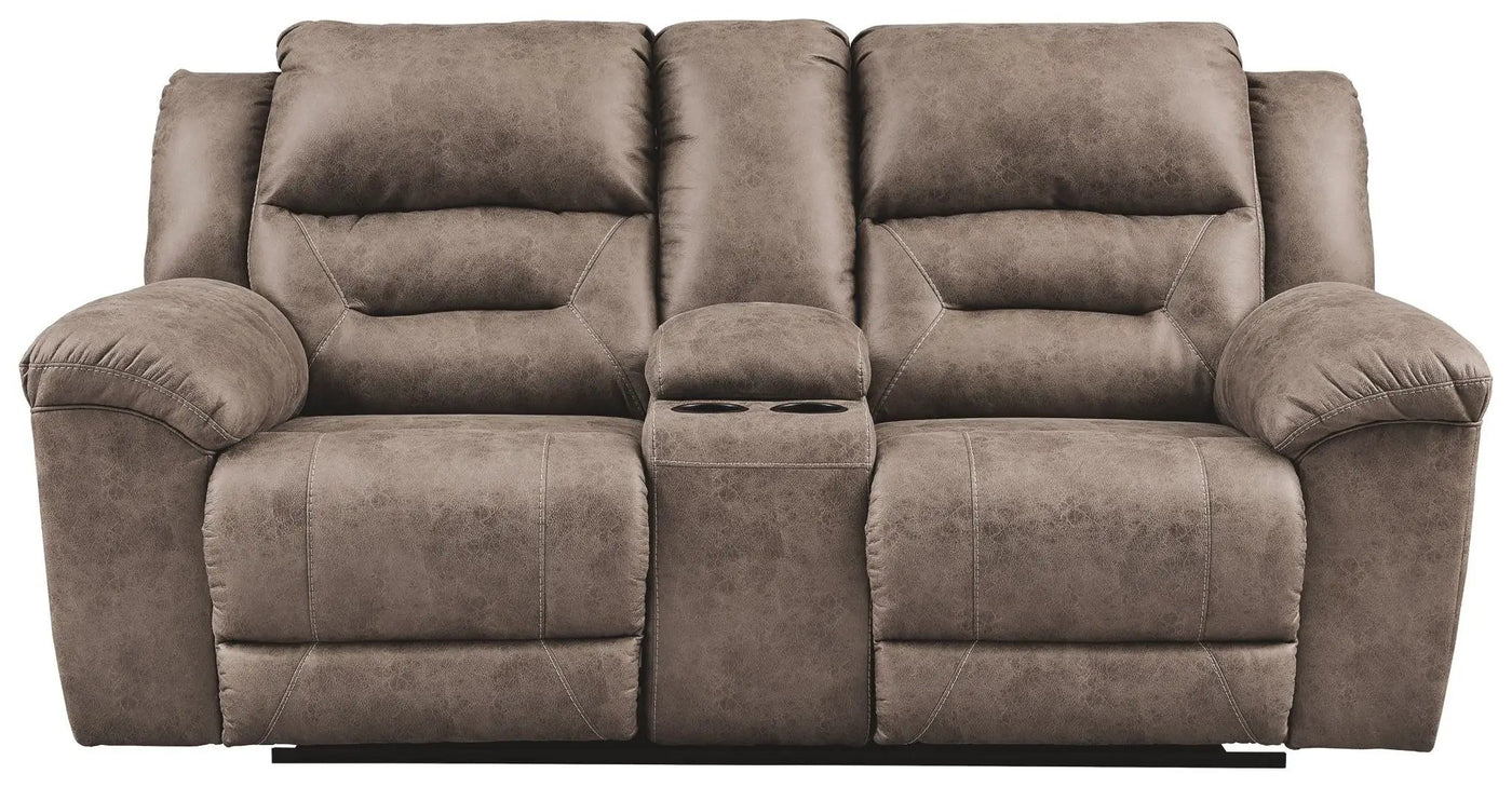 Stoneland - Power Reclining Loveseat by Unique Piece Furniture