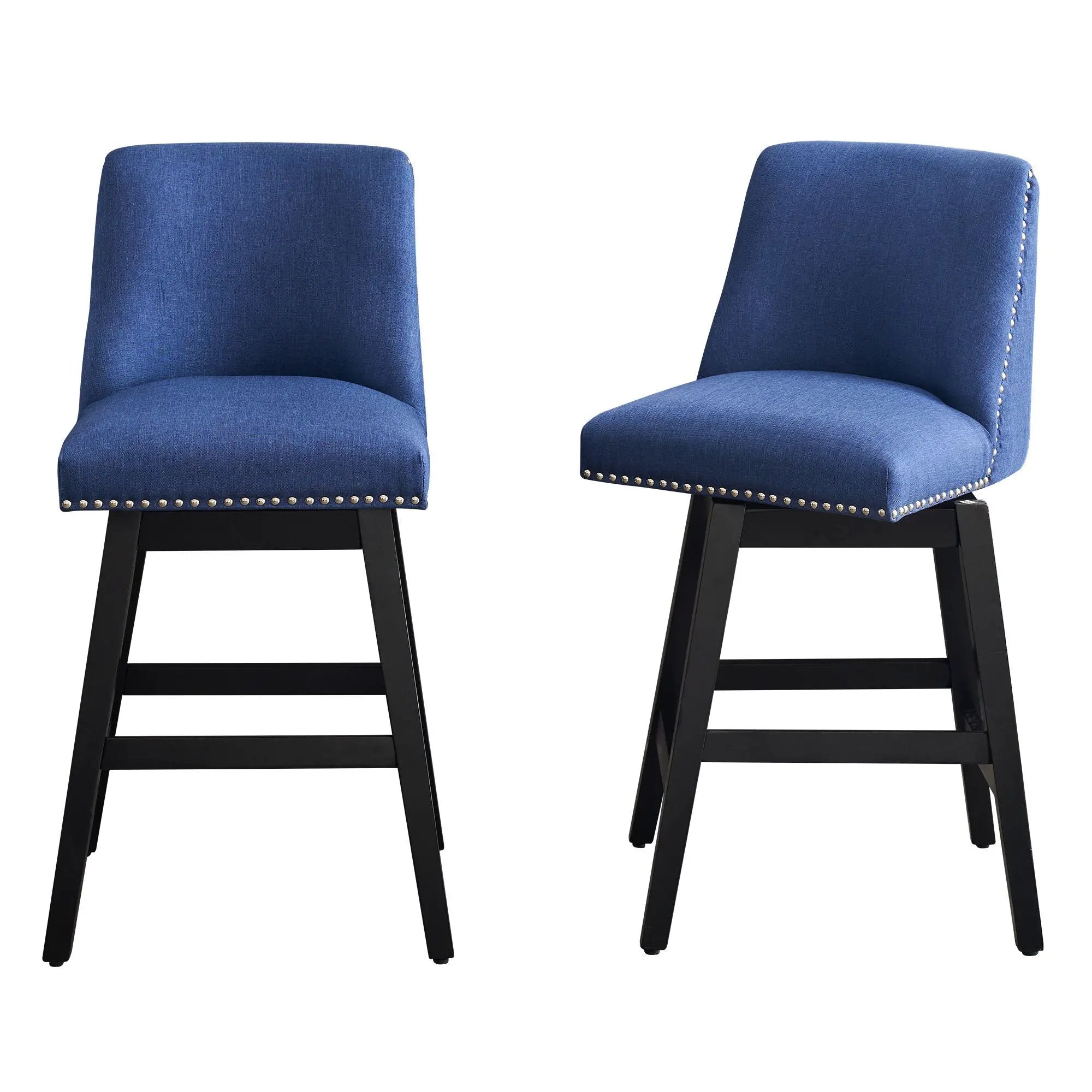 Upholstered Swivel Bar Stool by Unique Piece Furniture