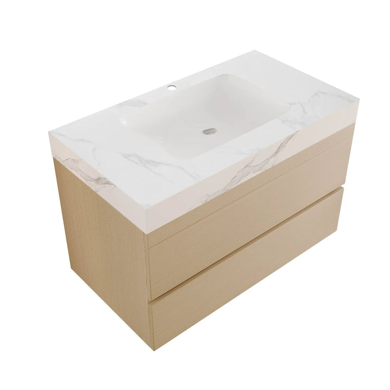 Modern Floating Bathroom Vanity by HouseOfZazla