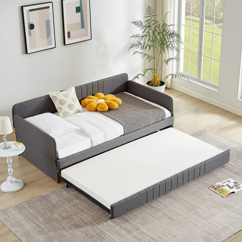 Daybed, Sofa Bed with Trundle Twin Size by HouseOfZazla