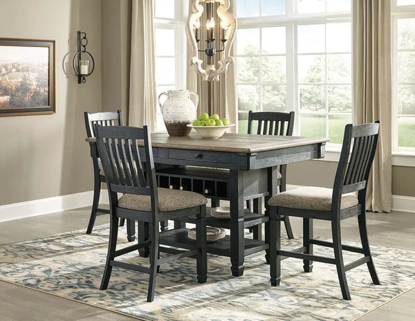 Tyler Creek - Ensemble table hauteur comptoir