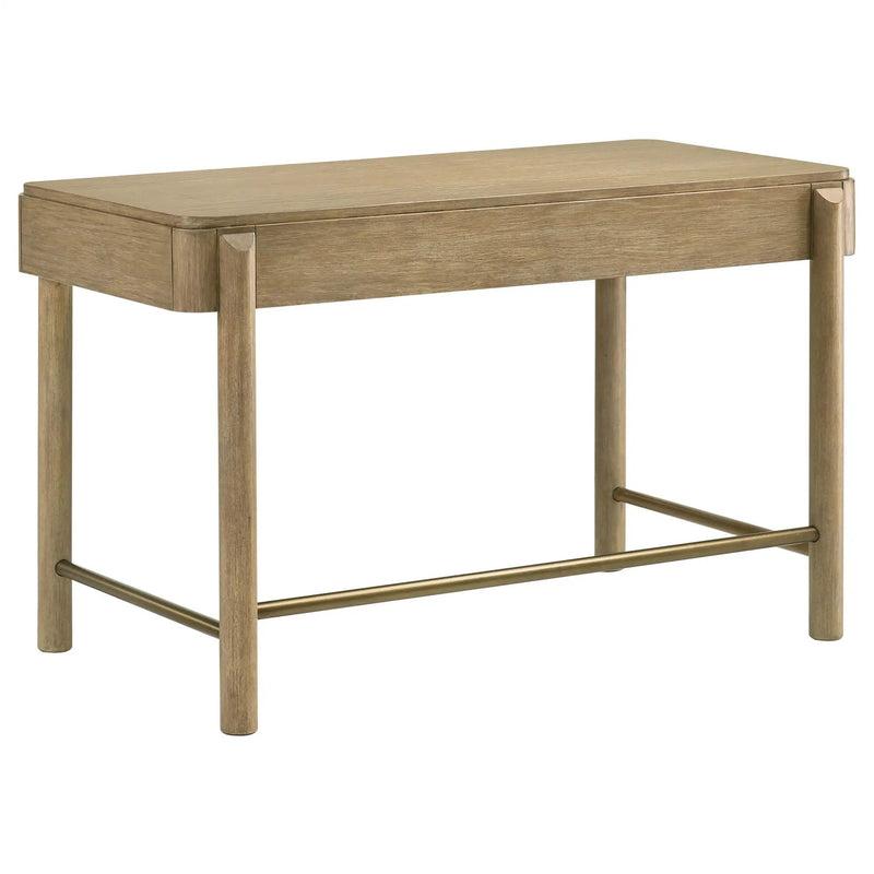 Arini 2-piece Makeup Vanity Table and Mirror Set Sand Wash by Unique Piece Furniture