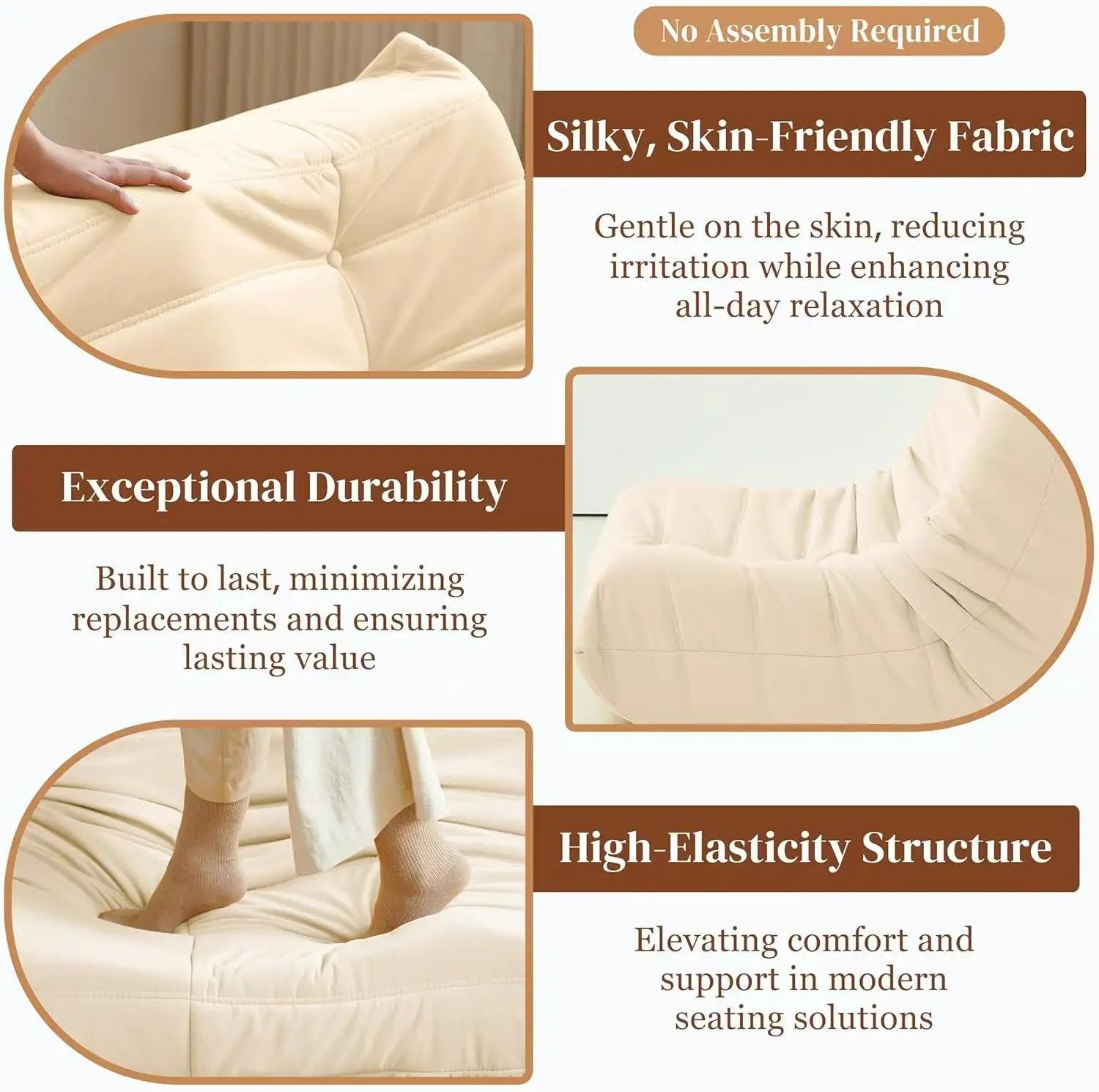 Luxury Accent Chair Button-Tufted Detail by HouseOfZazla